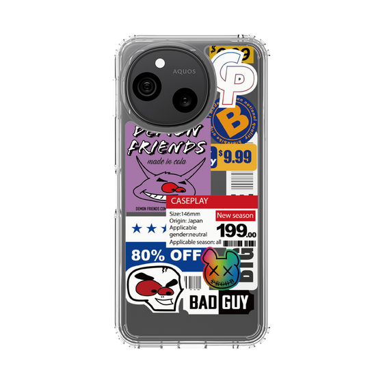 スリムプロテクションケース［ Demon Friends Sticker .3 ］