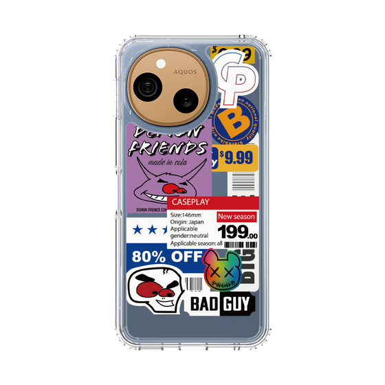 スリムプロテクションケース［ Demon Friends Sticker .3 ］