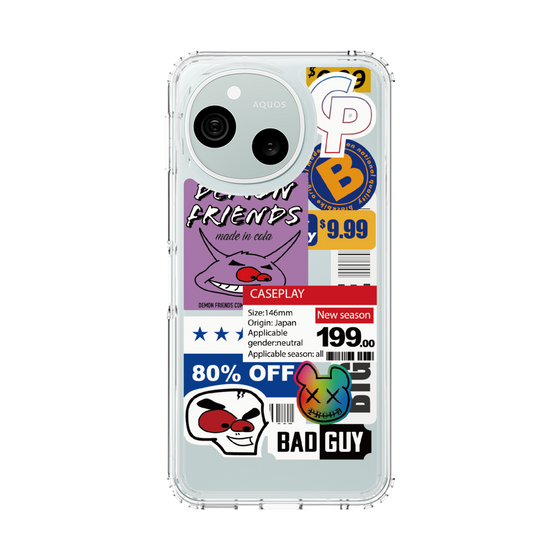 スリムプロテクションケース［ Demon Friends Sticker .3 ］