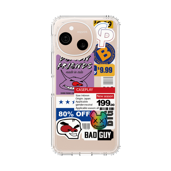 スリムプロテクションケース［ Demon Friends Sticker .3 ］