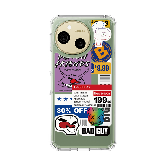 スリムプロテクションケース［ Demon Friends Sticker .3 ］