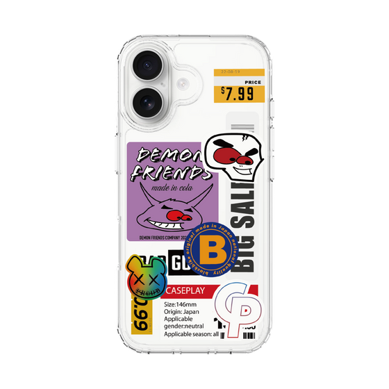 スリムプロテクションケース［ Demon Friends Sticker .4 ］