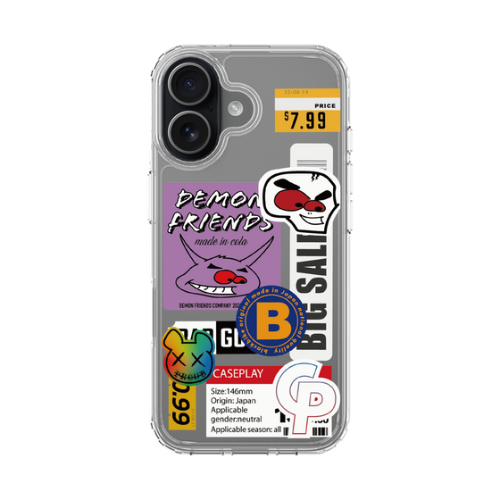 スリムプロテクションケース［ Demon Friends Sticker .4 ］