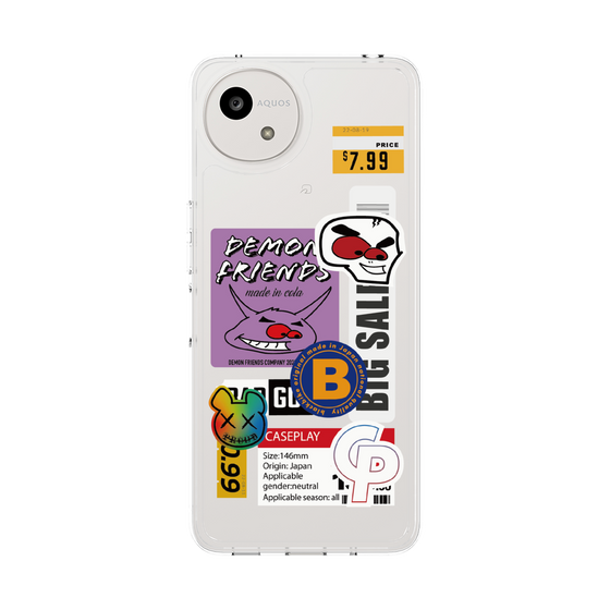 スリムプロテクションケース［ Demon Friends Sticker .4 ］