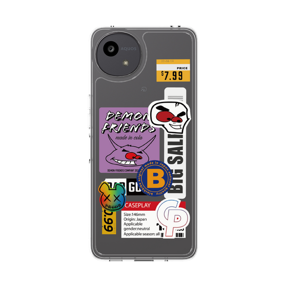 スリムプロテクションケース［ Demon Friends Sticker .4 ］