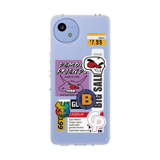 スリムプロテクションケース［ Demon Friends Sticker .4 ］