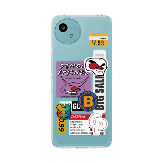 スリムプロテクションケース［ Demon Friends Sticker .4 ］