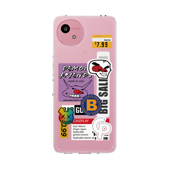 スリムプロテクションケース［ Demon Friends Sticker .4 ］