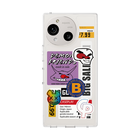 スリムプロテクションケース［ Demon Friends Sticker .4 ］