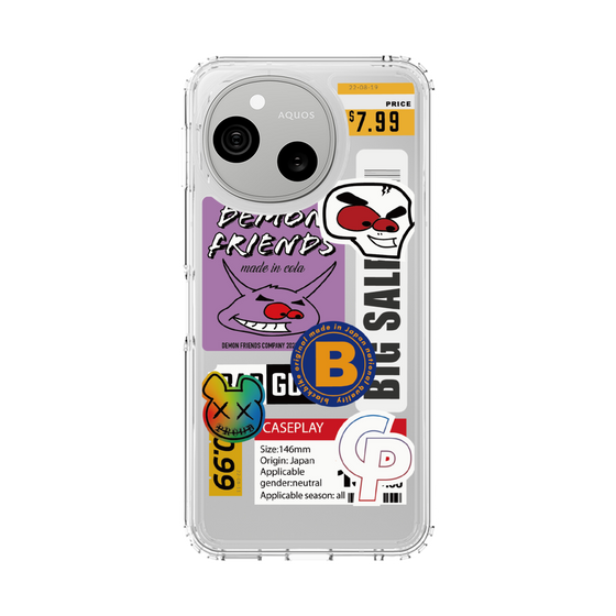スリムプロテクションケース［ Demon Friends Sticker .4 ］