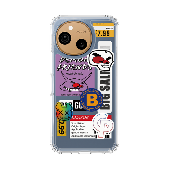スリムプロテクションケース［ Demon Friends Sticker .4 ］