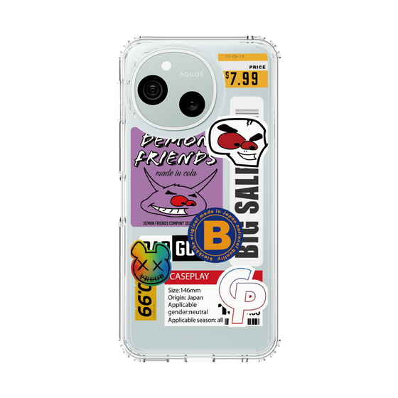 スリムプロテクションケース［ Demon Friends Sticker .4 ］
