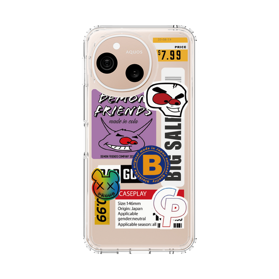 スリムプロテクションケース［ Demon Friends Sticker .4 ］