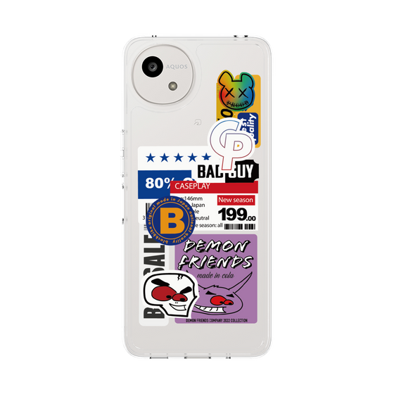 スリムプロテクションケース［ Demon Friends Sticker .5 ］
