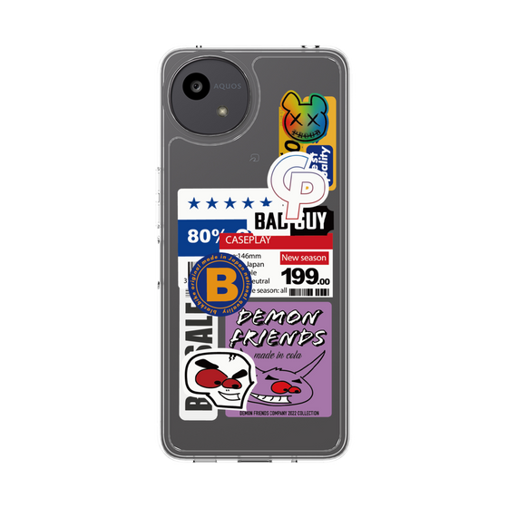 スリムプロテクションケース［ Demon Friends Sticker .5 ］