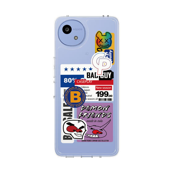 スリムプロテクションケース［ Demon Friends Sticker .5 ］