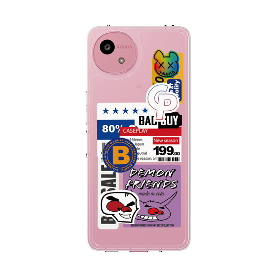 スリムプロテクションケース［ Demon Friends Sticker .5 ］