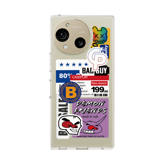 スリムプロテクションケース［ Demon Friends Sticker .5 ］