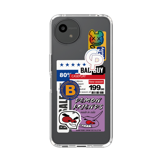スリムプロテクションケース［ Demon Friends Sticker .5 ］