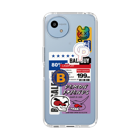 スリムプロテクションケース［ Demon Friends Sticker .5 ］