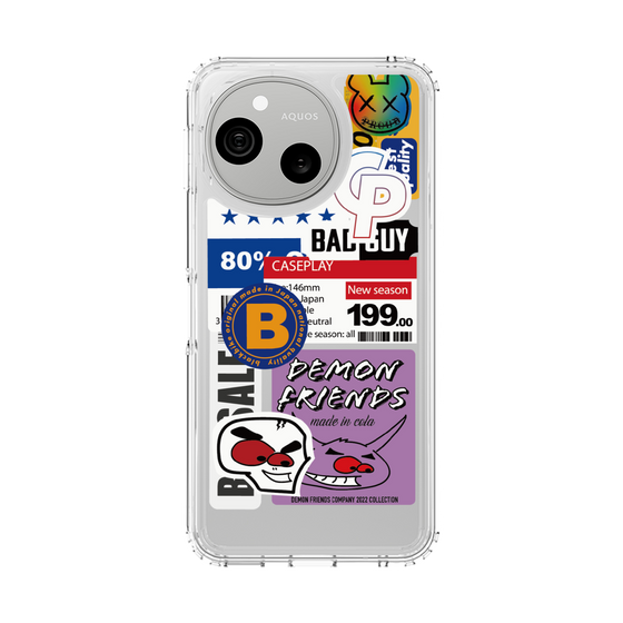 スリムプロテクションケース［ Demon Friends Sticker .5 ］