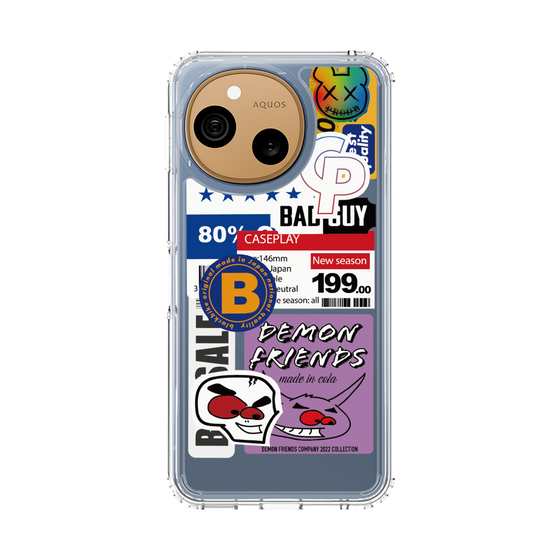 スリムプロテクションケース［ Demon Friends Sticker .5 ］