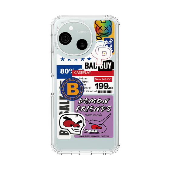 スリムプロテクションケース［ Demon Friends Sticker .5 ］