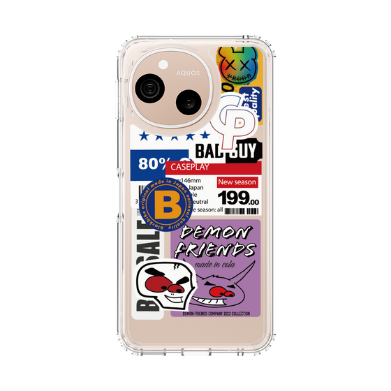 スリムプロテクションケース［ Demon Friends Sticker .5 ］