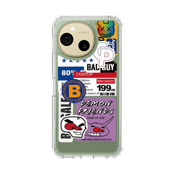 スリムプロテクションケース［ Demon Friends Sticker .5 ］