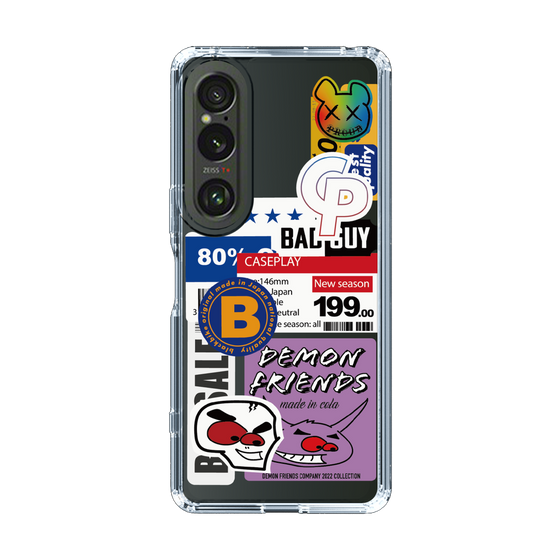 スリムプロテクションケース［ Demon Friends Sticker .5 ］