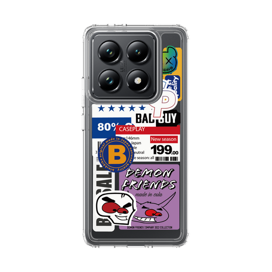 スリムプロテクションケース［ Demon Friends Sticker .5 ］
