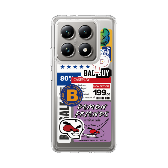 スリムプロテクションケース［ Demon Friends Sticker .5 ］