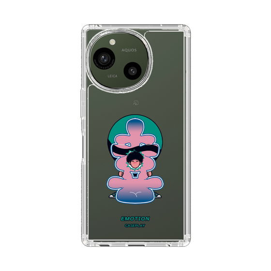 スリムプロテクションケース［ 喜怒アイ楽 -喜- ］