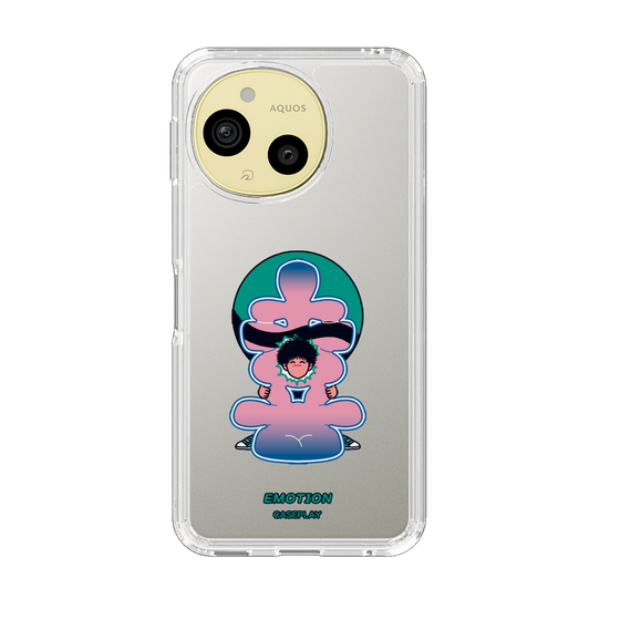 スリムプロテクションケース［ 喜怒アイ楽 -喜- ］