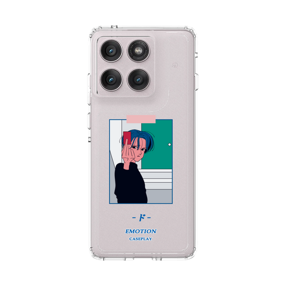 スリムプロテクションケース［ 喜怒アイ楽 -怒- ］