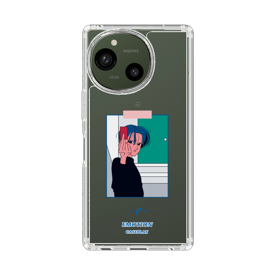 スリムプロテクションケース［ 喜怒アイ楽 -怒- ］