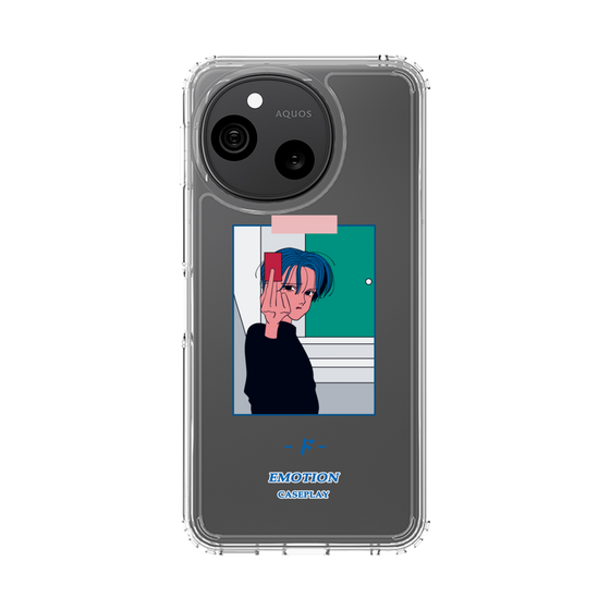 スリムプロテクションケース［ 喜怒アイ楽 -怒- ］