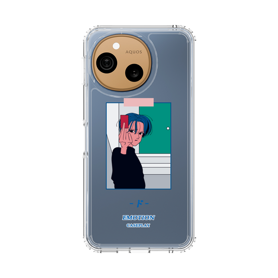 スリムプロテクションケース［ 喜怒アイ楽 -怒- ］