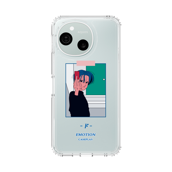 スリムプロテクションケース［ 喜怒アイ楽 -怒- ］