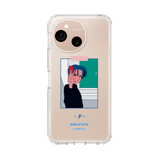 スリムプロテクションケース［ 喜怒アイ楽 -怒- ］