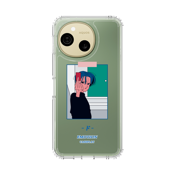 スリムプロテクションケース［ 喜怒アイ楽 -怒- ］