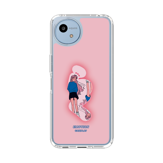 スリムプロテクションケース［ 喜怒アイ楽 -楽- ］