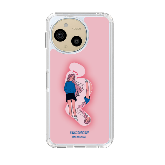 スリムプロテクションケース［ 喜怒アイ楽 -楽- ］