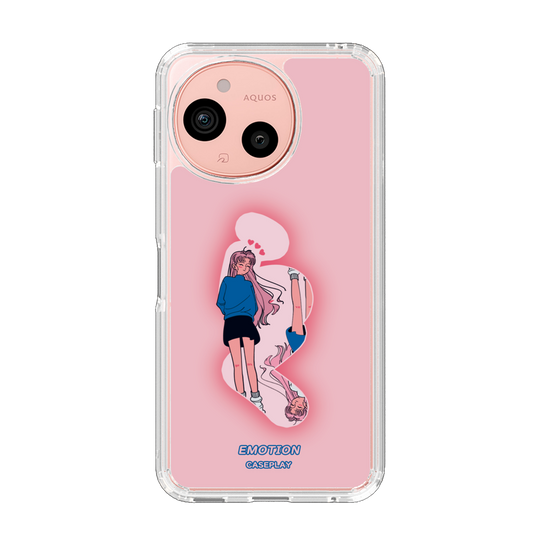 スリムプロテクションケース［ 喜怒アイ楽 -楽- ］