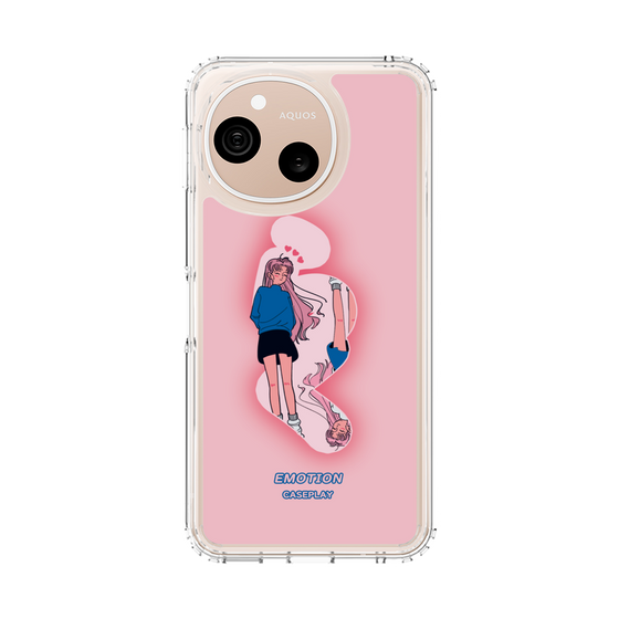 スリムプロテクションケース［ 喜怒アイ楽 -楽- ］