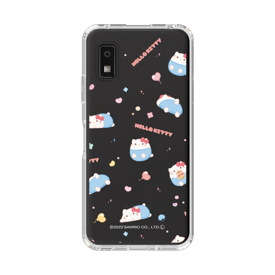 スリムプロテクションケース［ ハローキティ - ふにゅまるデザイン ］