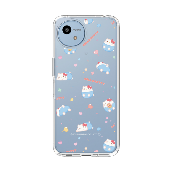 スリムプロテクションケース［ ハローキティ - ふにゅまるデザイン ］