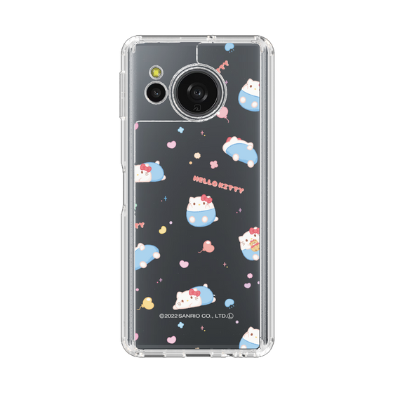 スリムプロテクションケース［ ハローキティ - ふにゅまるデザイン ］