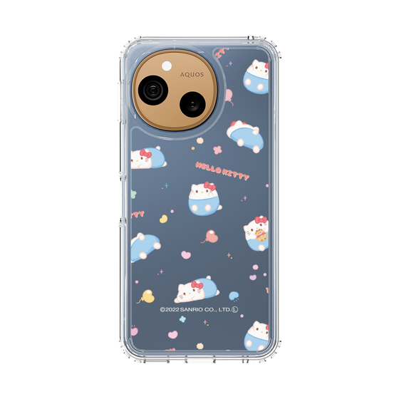 スリムプロテクションケース［ ハローキティ - ふにゅまるデザイン ］