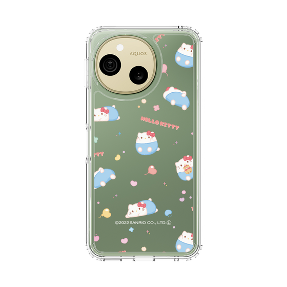 スリムプロテクションケース［ ハローキティ - ふにゅまるデザイン ］